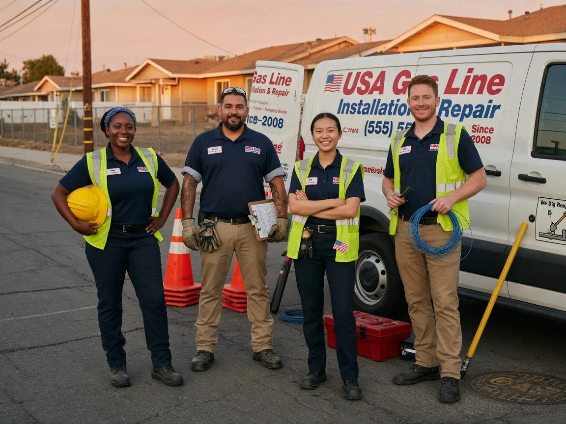 Gas Line Installation company in Morven, GA